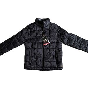 Womens Black Puffer Jacket